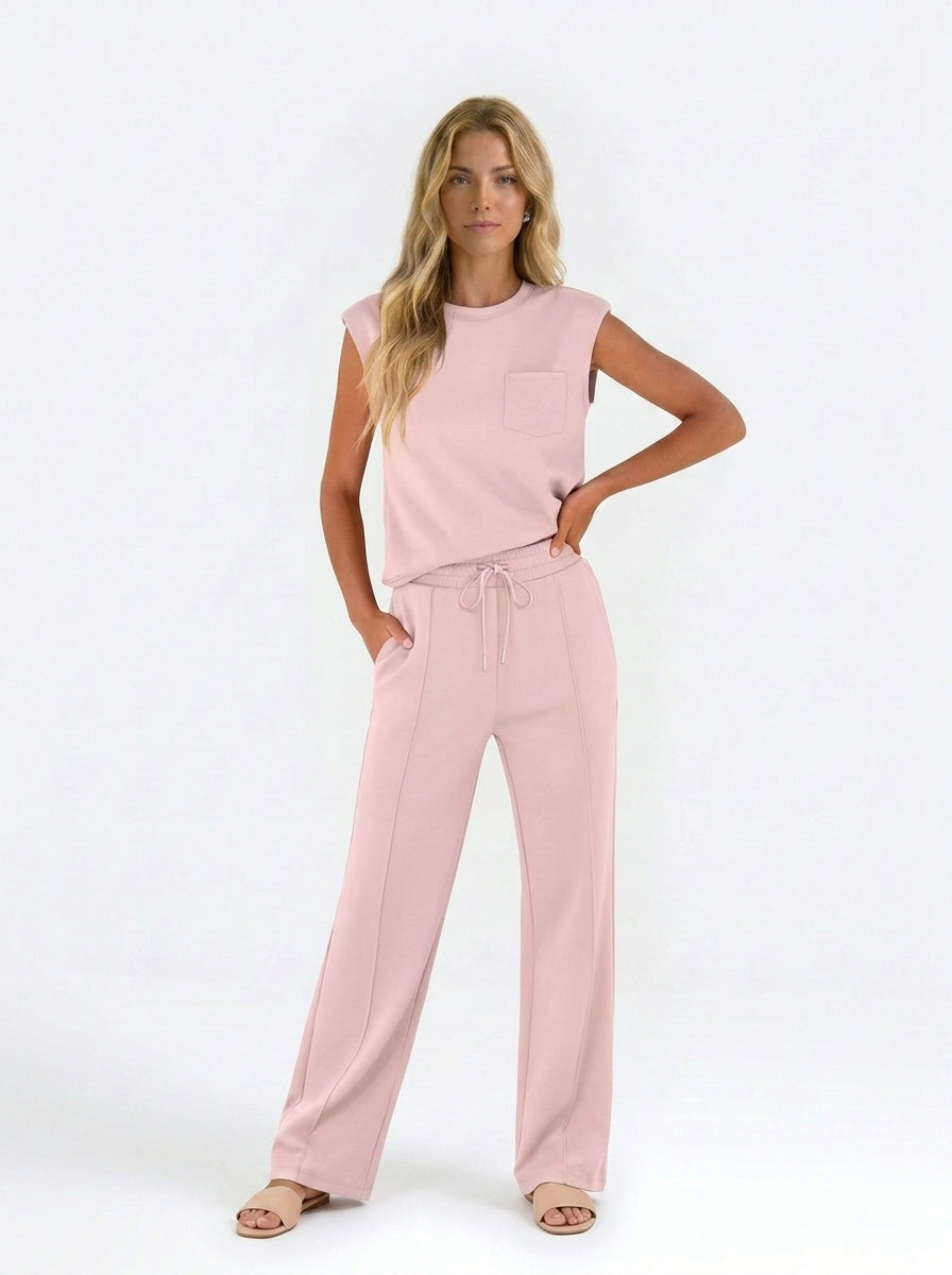 KAIYA™ – Conjunto de verano suave para estar por casa