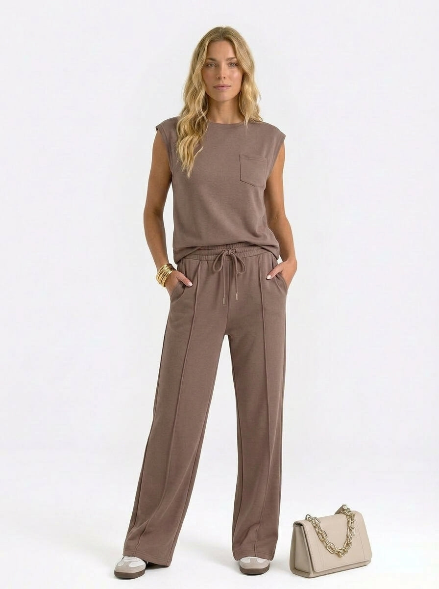 KAIYA™ – Conjunto de verano suave para estar por casa
