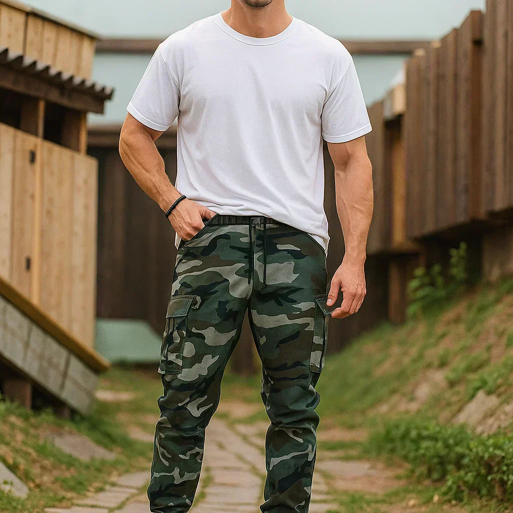 Pantalones de camuflaje para hombre